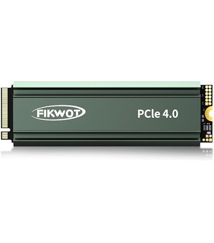 Fikwot FX991 M.2 SSD 4TB NVMe SSD M2 2280 PCIe Gen 4x4, Read Up to